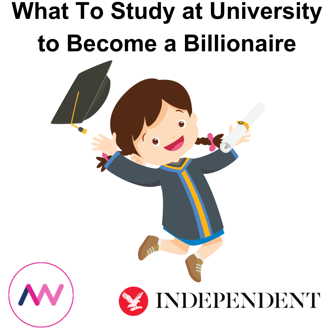 Graphic impage of a graduate with The Independent Logo