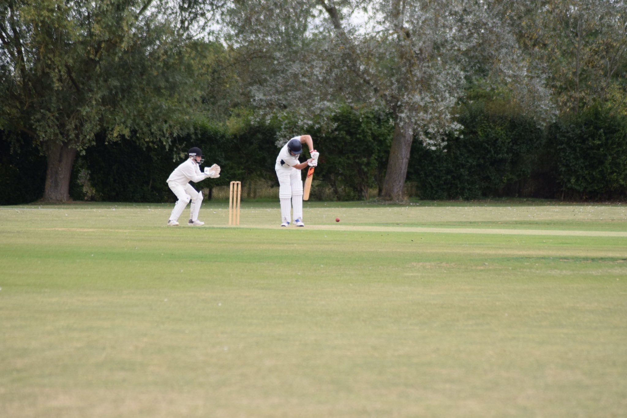 A photo of Sam Childerley playing cricket, Aaron Wallis Sales Recruitment