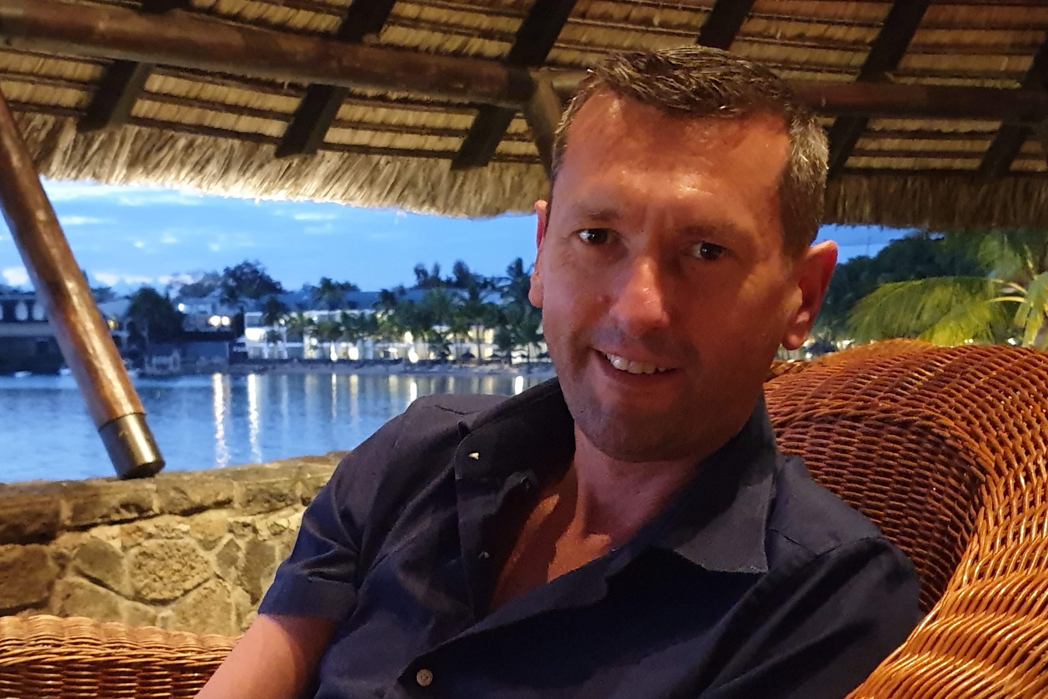 Headshot of Rob Scott in Mauritius, Aaron Wallis Sales Recruitment
