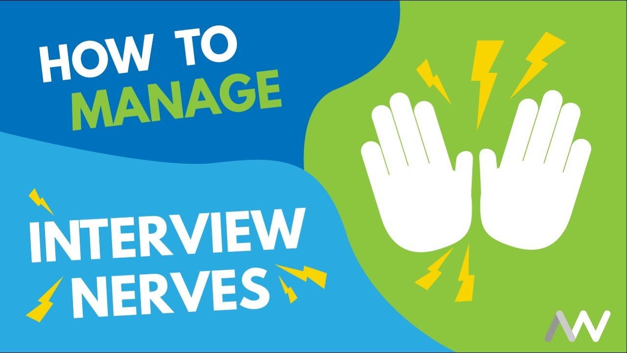 A thumbnail displaying how to manage interview nerves