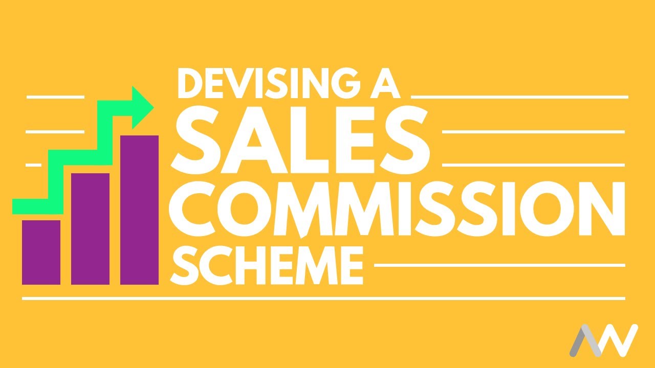 A thumbnail displaying how to devise a sales commission scheme