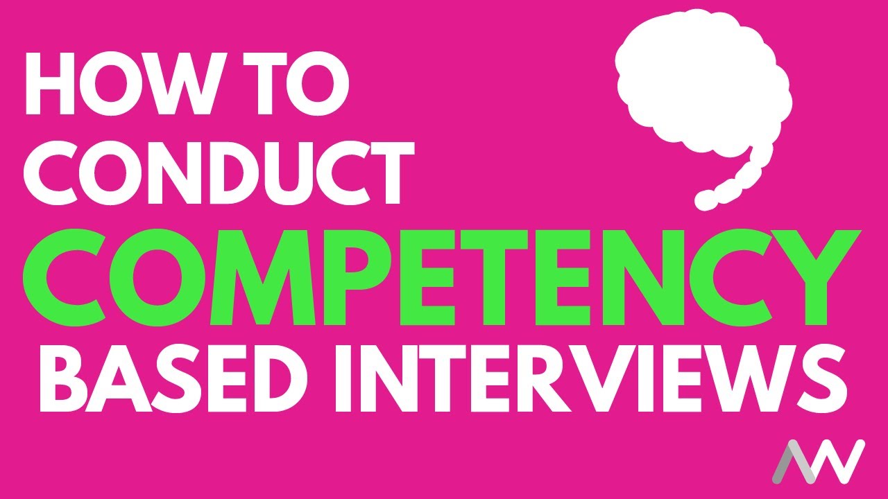 A thumbnail displaying how to conduct competency based interviews